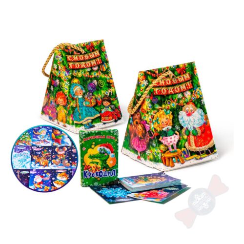 Ёлочная игрушка Сладкие новогодние подарки оптом