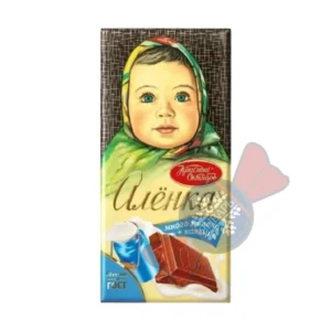 Молочный шоколад «Алёнка» 75 гр. — Красный Октябрь